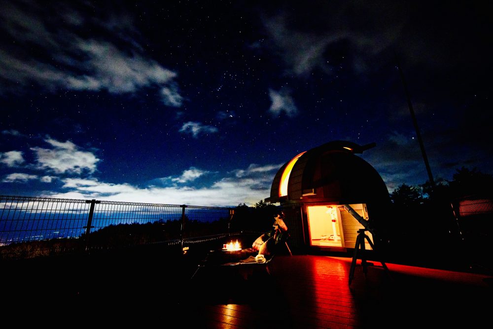 Knotting Vito-Starry sky guide with Satoshi Yamada, a starry sky guide~ | Grand Mercure Yatsugatake Resort & Spa