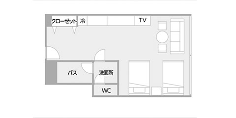 房间布局图|八岳美爵温泉度假酒店【官方】