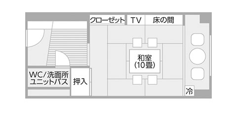 房间布局图|八岳美爵温泉度假酒店【官方】