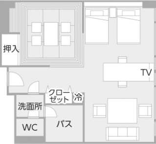 房间布局图|八岳美爵温泉度假酒店【官方】