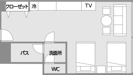 房间布局图|八岳美爵温泉度假酒店【官方】