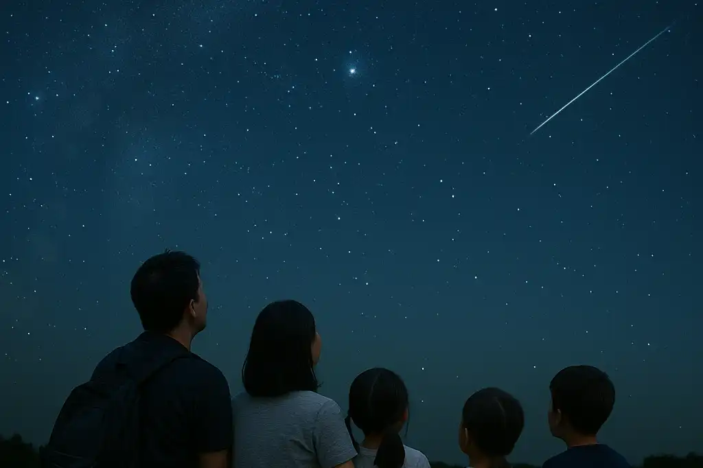 星空观察的印象