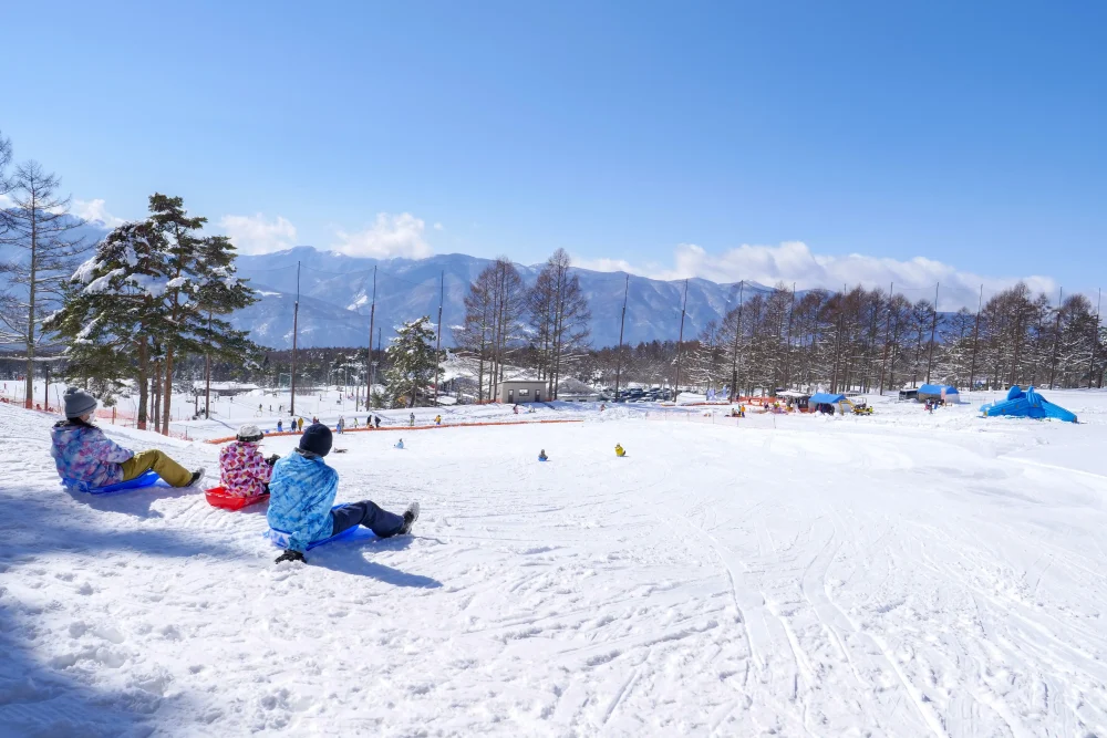 Ideal for Snow Play Debut Fujimi Kogen Ski Resort