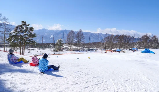 最適合玩雪的富士見高原滑雪場