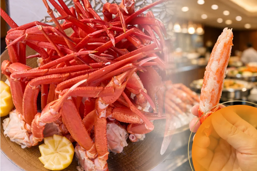 【2月21～22日限定】ディナービュッフェDeかに食べ放題！！